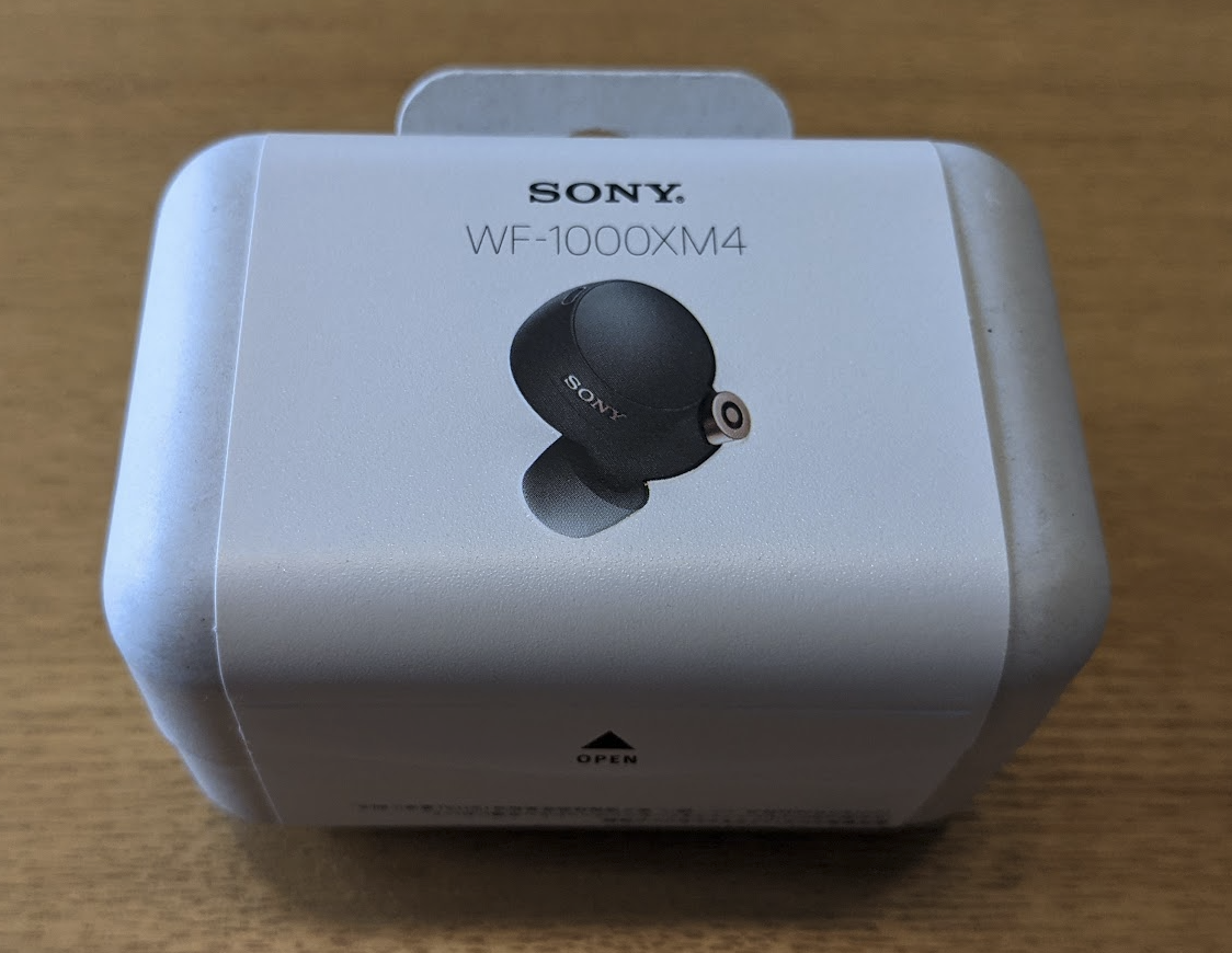 SONY(ソニー) WF-1000XM4パッケージ