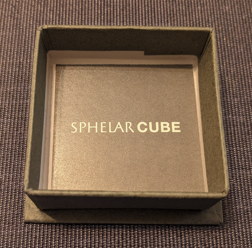 SPHELAR CUBE(スフェラーキューブ)箱下部分