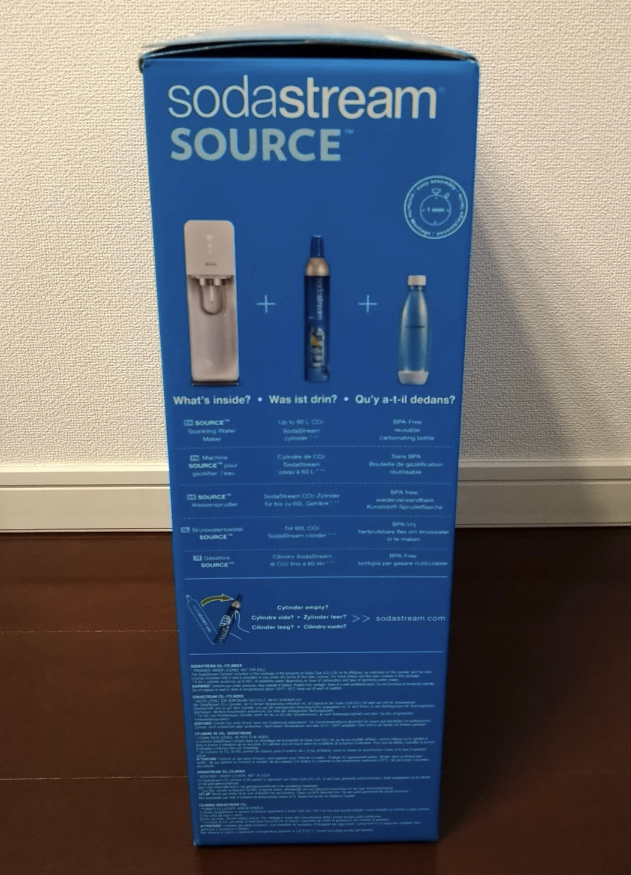 sodastream(ソーダストリーム) Source(ソース)パッケージ